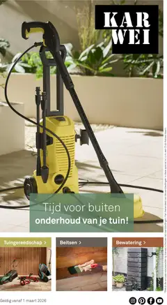 Voorbeeld van KARWEI folder - Tuin special - onderhoud van winkel KARWEI geldig vanaf 01-03-2026