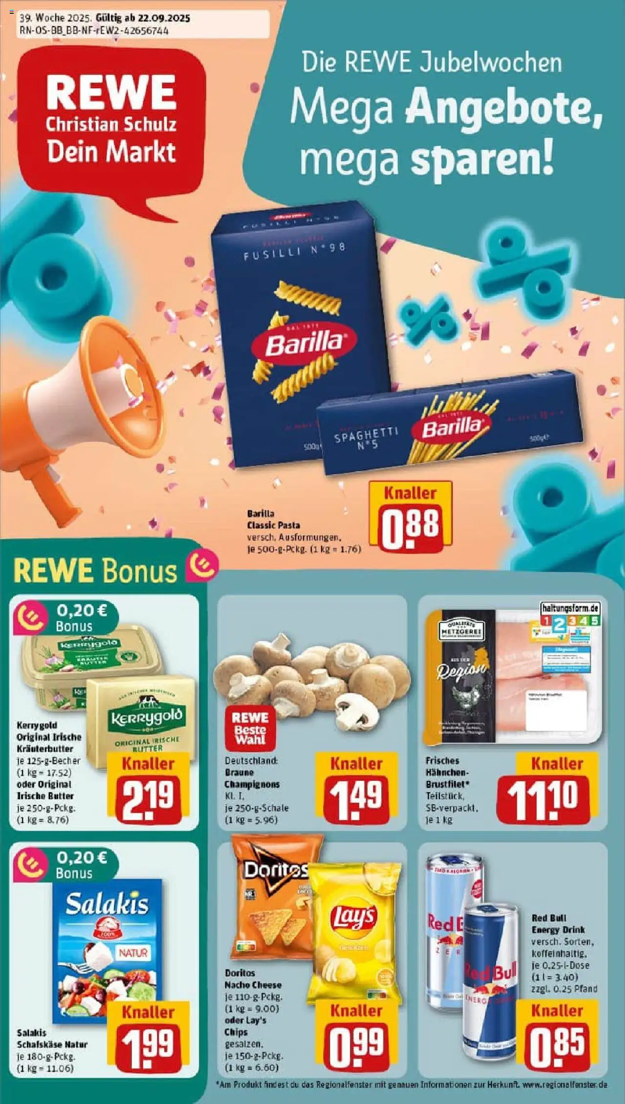 REWE Prospekt ab 21.09.2025 nächste Woche - Prospekt Beelitz Ot Beelitz-Heilstätten	