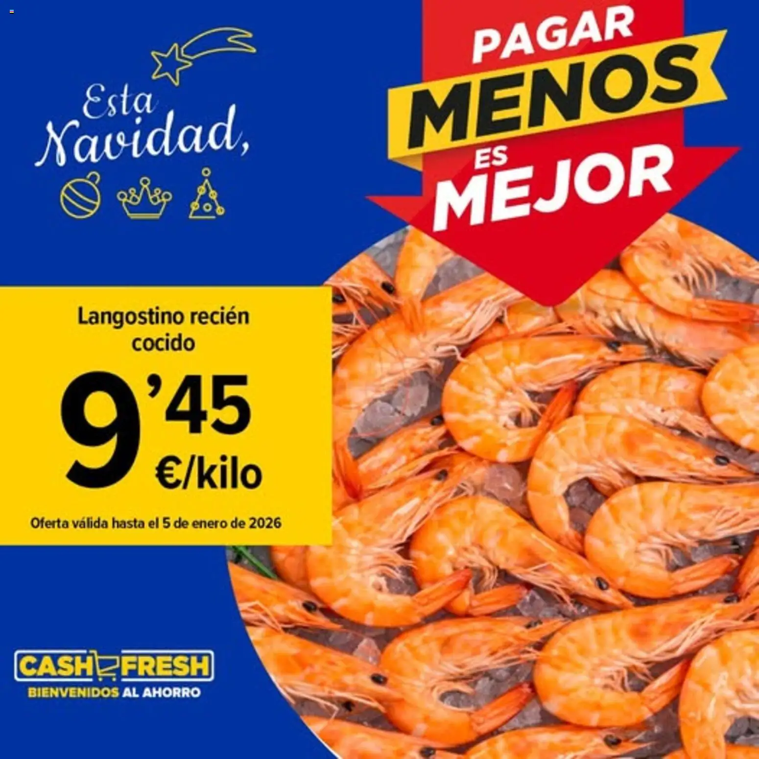 Vista previa del folleto de la tienda Cash Fresh válido desde el 23/12/2025 
