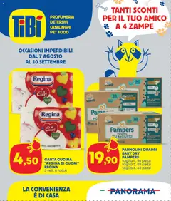 Anteprima dell'opuscolo Volantino Tibi dal negozio Panorama valido da 07/08/2025