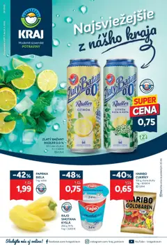 Náhľad Kraj letáku platného od 17.07.2025