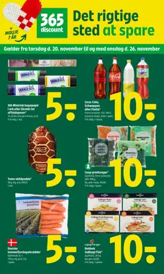 Eksempel på tilbudsavis Tilbudsavis fra butik Coop 365 gyldig fra 20/11/2025