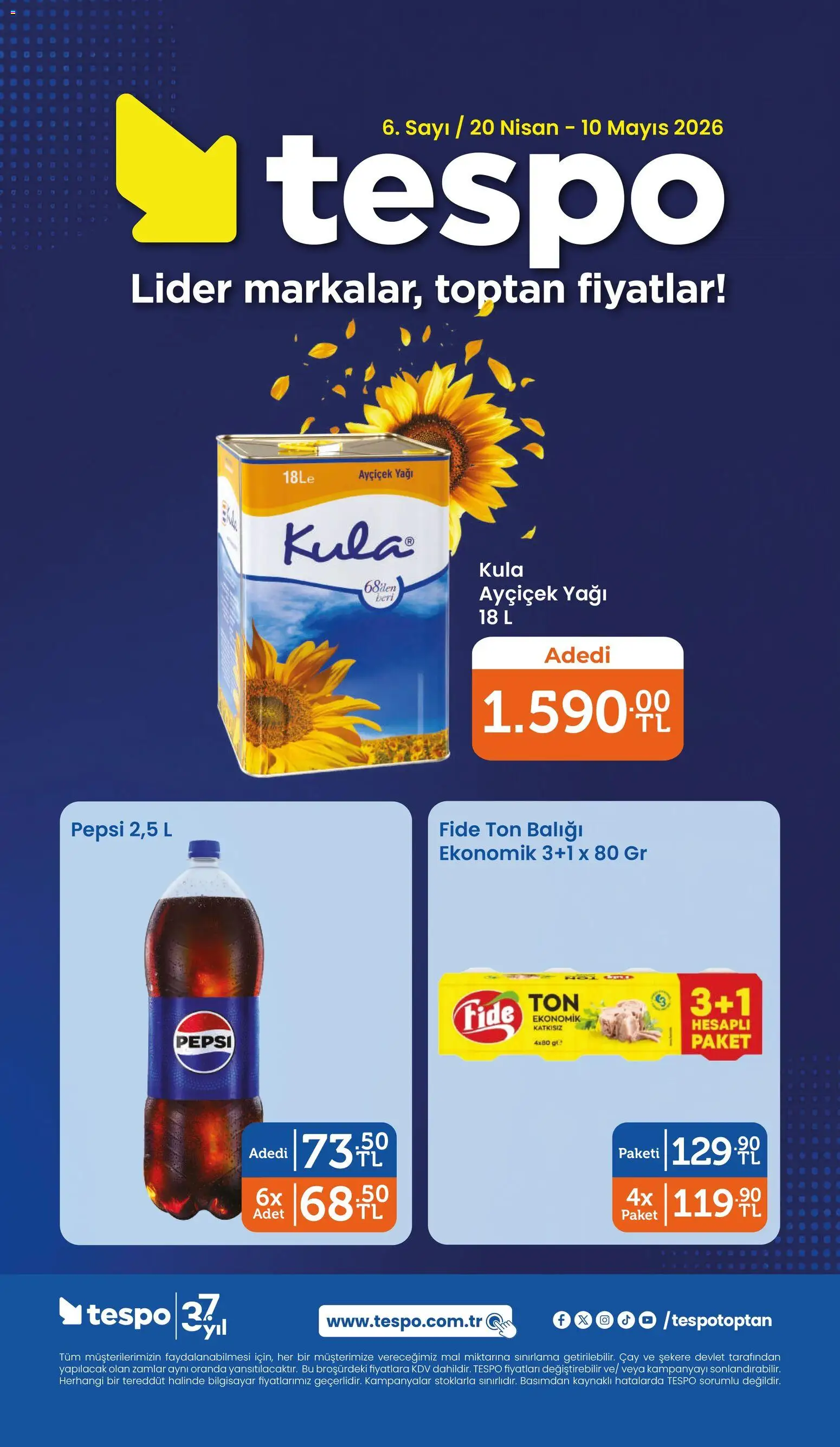 Tespo Tespo Katalog 20.04.2026 - Broşürünün önizlemesi