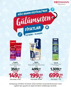 Rossmann Gülümseten 30.10.2025 - Broşürünün önizlemesi