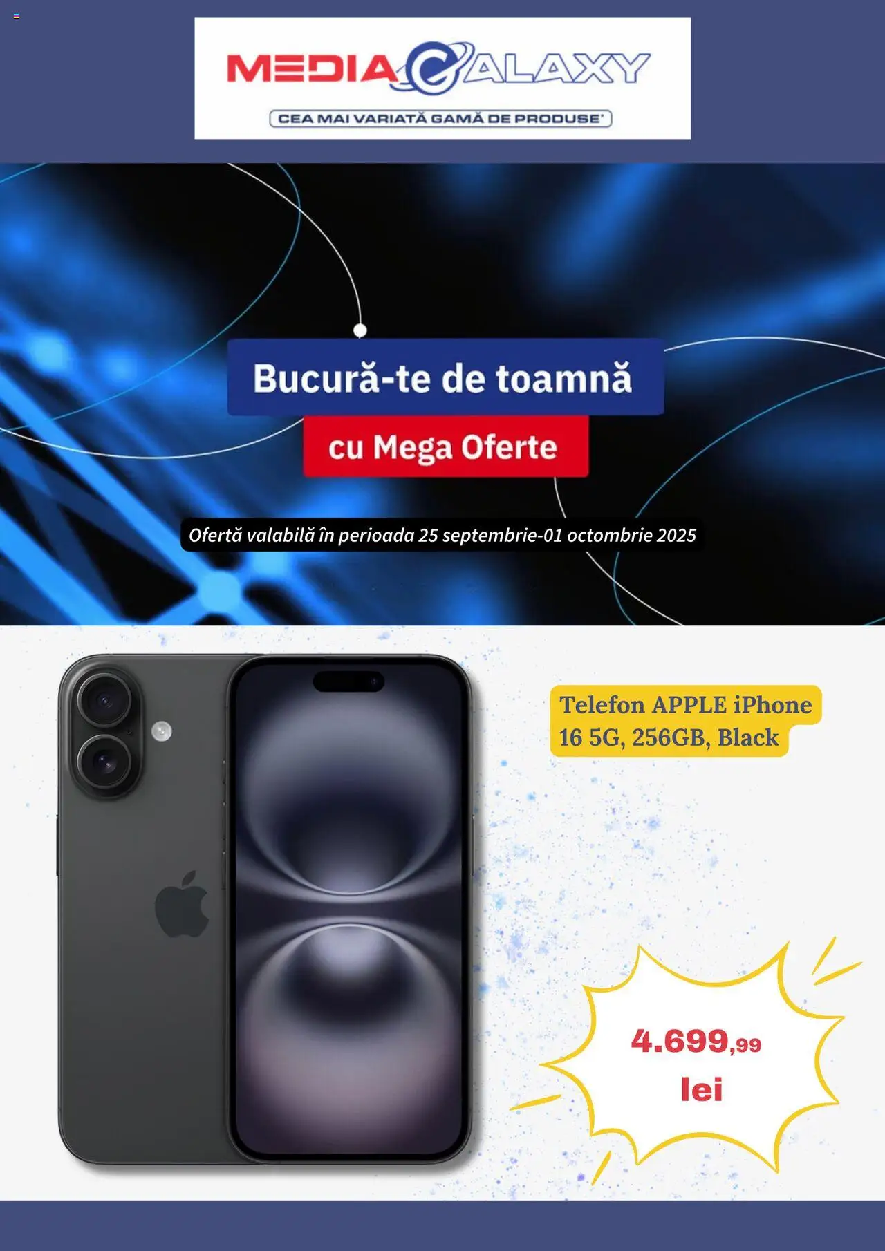 Catalog Media Galaxy (25.09.2025) - Oferte electrocasnice - Pagină 1