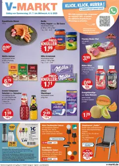 Vorschau von dem Prospekt des Geschäftes V-Markt, gültig ab dem 31.07.2025