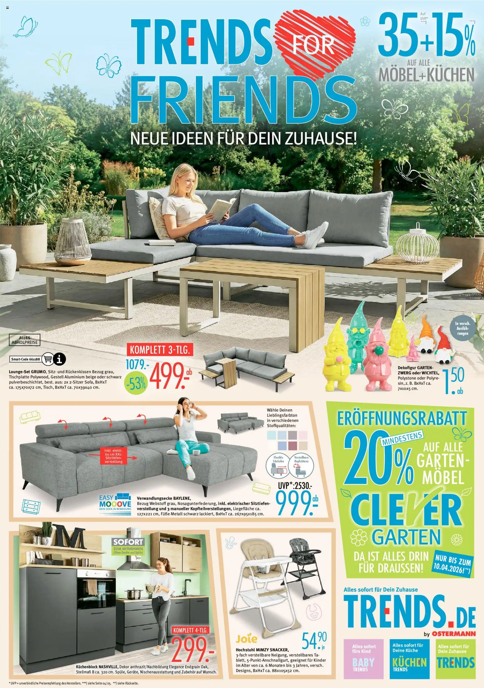 Vorschau von dem Prospekt des Geschäftes Trends, gültig ab dem 21.03.2026