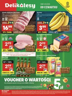 Pogląd gazetki "Sklepy Własne" ze sklepu Delikatesy Centrum ważnej od 07.08.2025