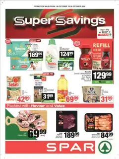 Preview of Superspar flyer valid from 08/10/2025