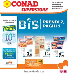 Anteprima dell'opuscolo Volantino Superstore Piemonte dal negozio Conad valido da 26/02/2026