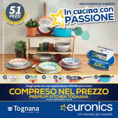 Anteprima dell'opuscolo Volantino Cucina dal negozio Euronics valido da 17/07/2025