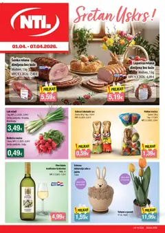 Pregled letka NTL Katalog trgovine NTL vrijedi od 01.04.2026