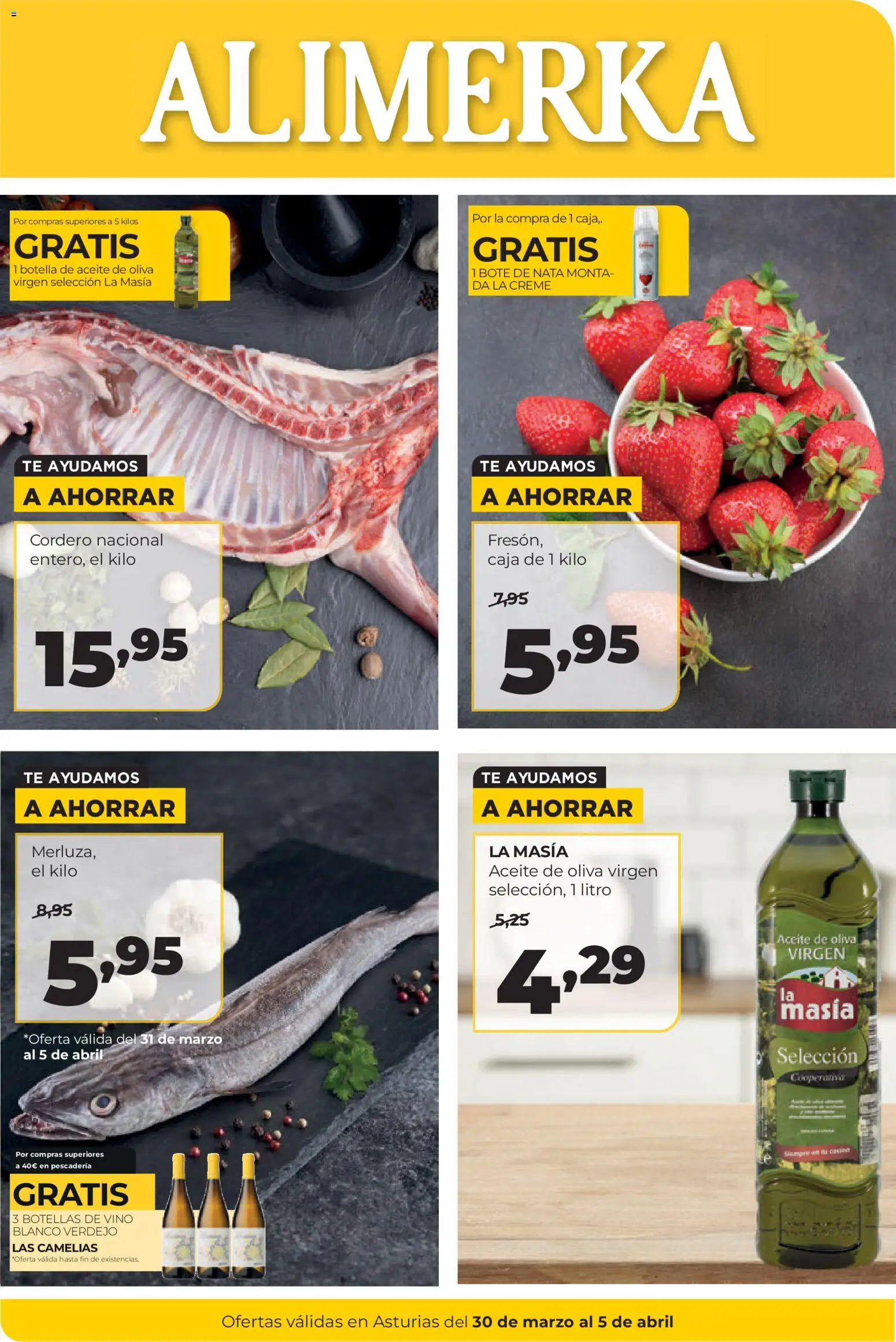 Vista previa del folleto de la tienda Alimerka válido desde el 30/03/2026 
