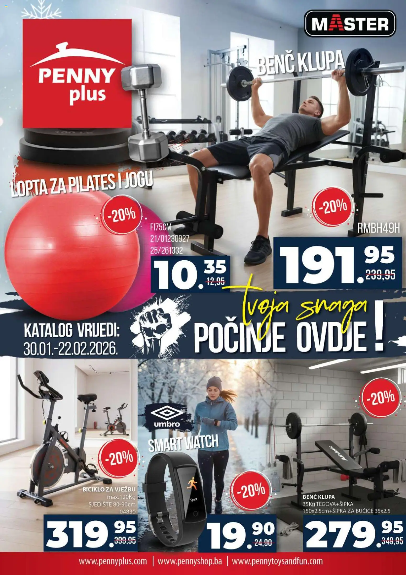 Pregled letka Katalog trgovine Penny Plus vrijedi od 30.01.2026.