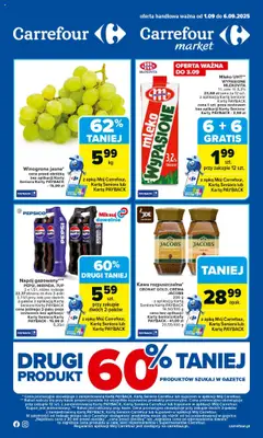 Pogląd gazetki "Gazetka" ze sklepu Carrefour ważnej od 01.09.2025