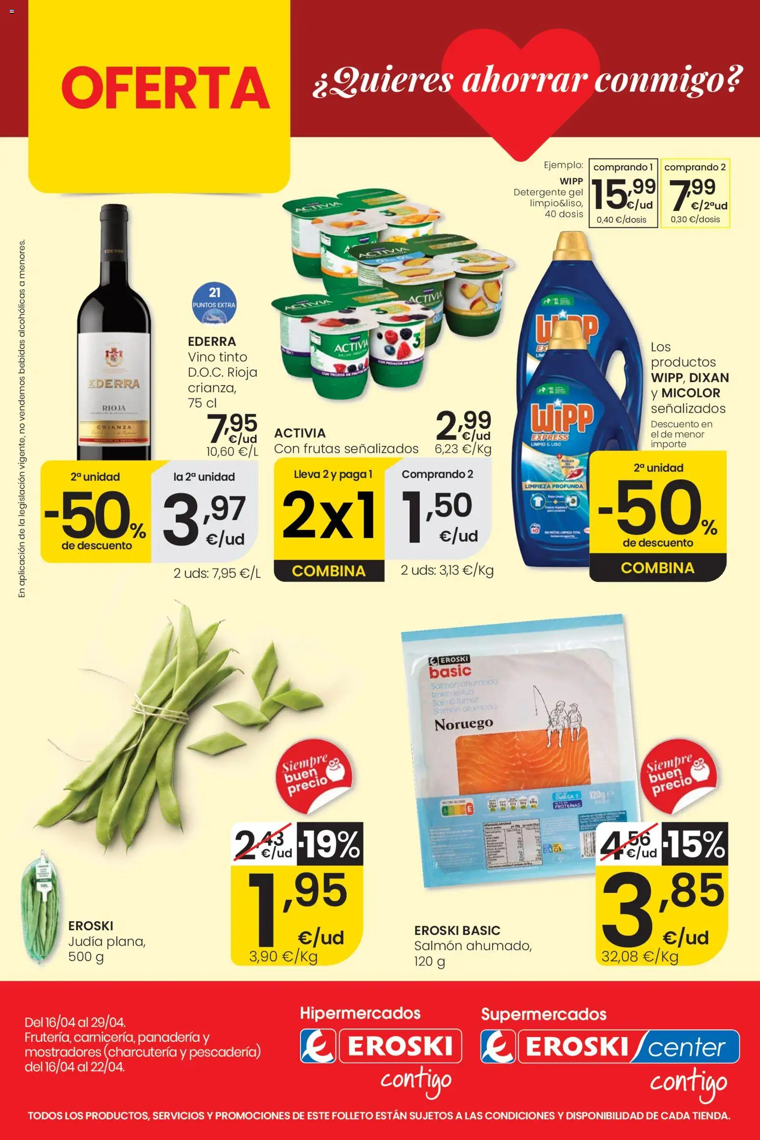 Vista previa del folleto de la tienda Eroski válido desde el 16/04/2026 