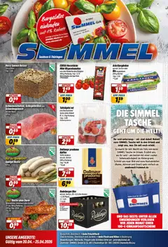 Vorschau von dem Prospekt des Geschäftes Simmel, gültig ab dem 20.04.2026