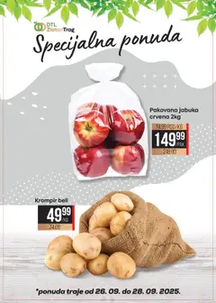 Pregled Zlatan Trag kataloga - važi od 26.09.2025