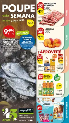 Pré-visualização do folheto da loja Pingo Doce válida a partir de 29/07/2025
