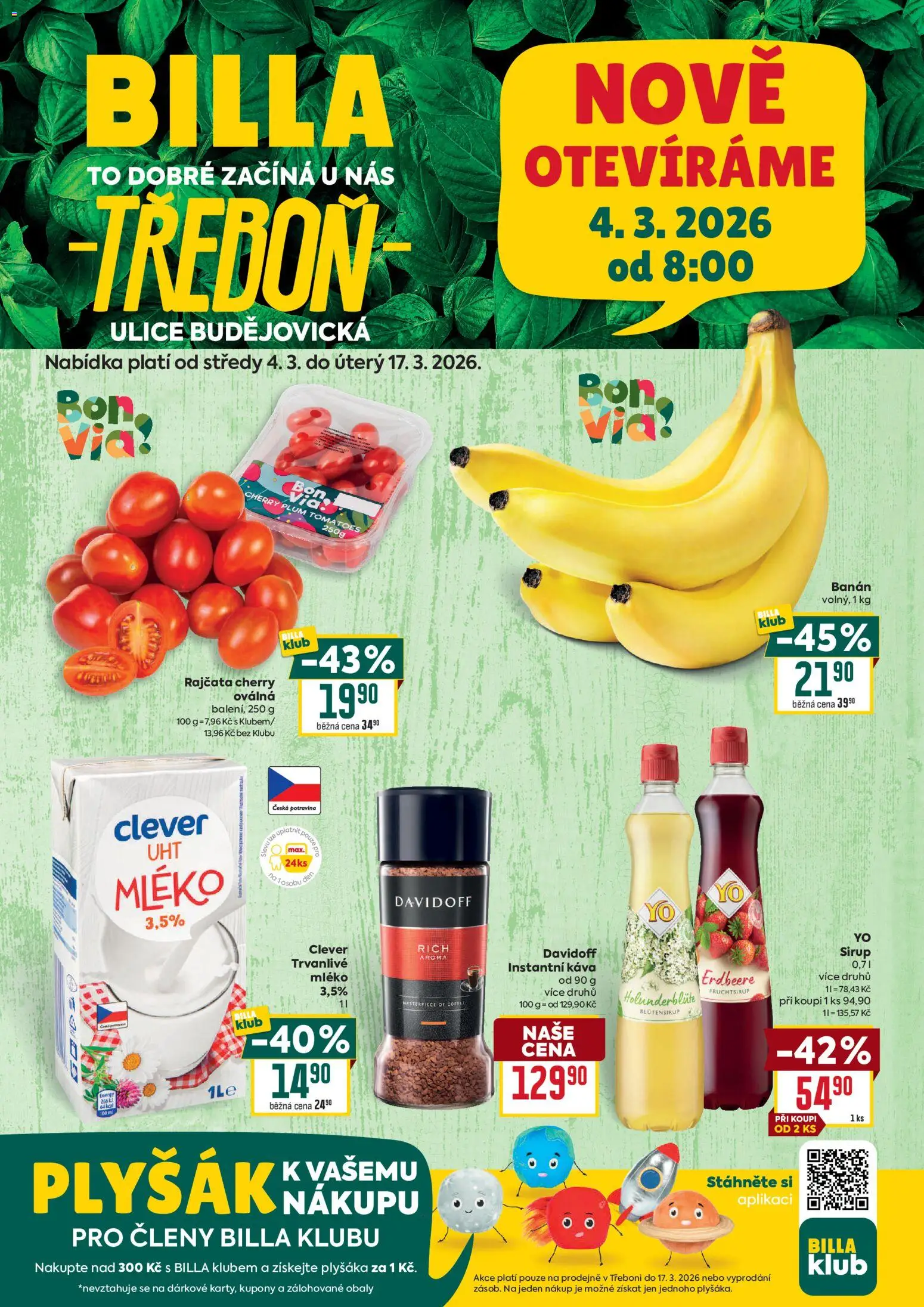 Náhled nabídky: Billa Billa leták - Třeboň platný od 04.03.2026