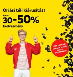 XXXLutz - Téli kiárusítás megtekintése, amely érvényes 2026.01.05.-től