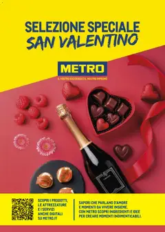 Anteprima dell'opuscolo Volantino San Valentino dal negozio Metro valido da 05/02/2026