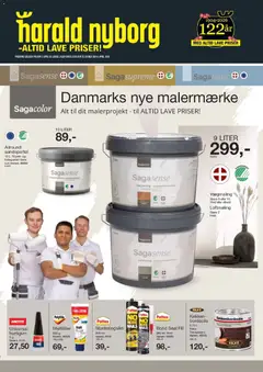 Eksempel på tilbudsavis Maling fra butik Harald Nyborg gyldig fra 02/04/2026