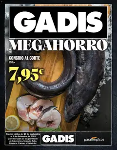 Vista previa del folleto de la tienda Gadis válido desde el 27/11/2025 