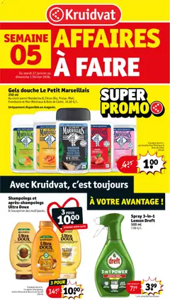 Voorbeeld van Folder de la semaine 5 van winkel Kruidvat geldig vanaf 27/01/2026