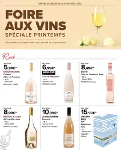 Prévisualisation de Costco Foire aux vins Printemps 2026 du magasin Costco formulaire valide 09/04/2026