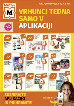 Predogled kataloga iz trgovine Müller veljaven od 26.01.2026