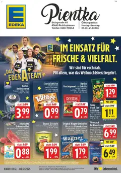 Vorschau von dem Prospekt des Geschäftes Edeka, gültig ab dem 01.12.2025