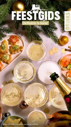 Voorbeeld van Feestgids - Drinks van winkel Delhaize geldig vanaf 13/11/2025