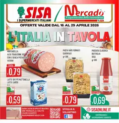 Anteprima dell'opuscolo SISA volantino Mercadò dal negozio SISA valido da 16/04/2026
