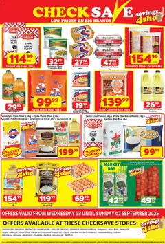 Preview of Check Save flyer valid from 03/09/2025