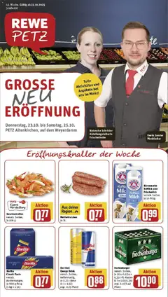 Vorschau von dem Prospekt des Geschäftes Rewe, gültig ab dem 23.10.2025