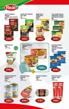 Reál - Akciós újság Reál megtekintése, amely érvényes 2025.08.13.-től | Oldal: 4
