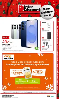 Vorschau des Merkblatts Aktionen Mobile vom Shop Interdiscount gültig von 08.12.2025 bis 21.12.2025