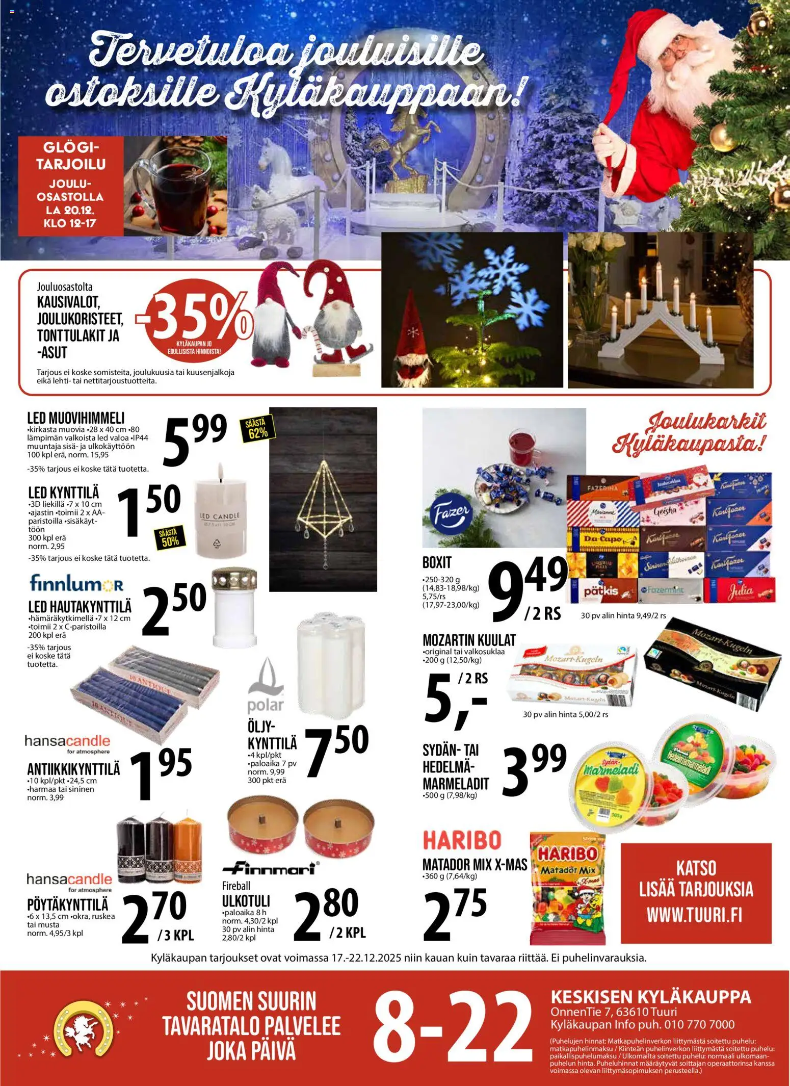 Kaupan Tuuri Tarjoukset esikatselu, voimassa 17/12/2025