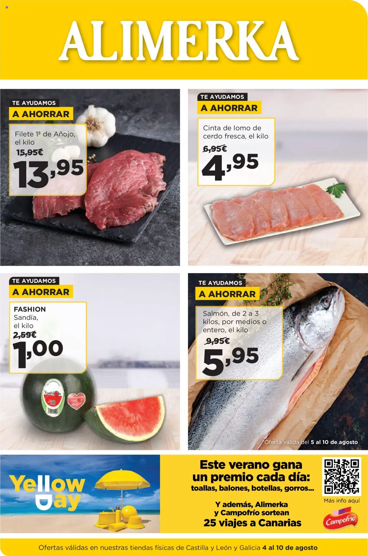 Alimerka Ofertas Castilla y León >> 04/08 - 10/08/2025 (catálogo)