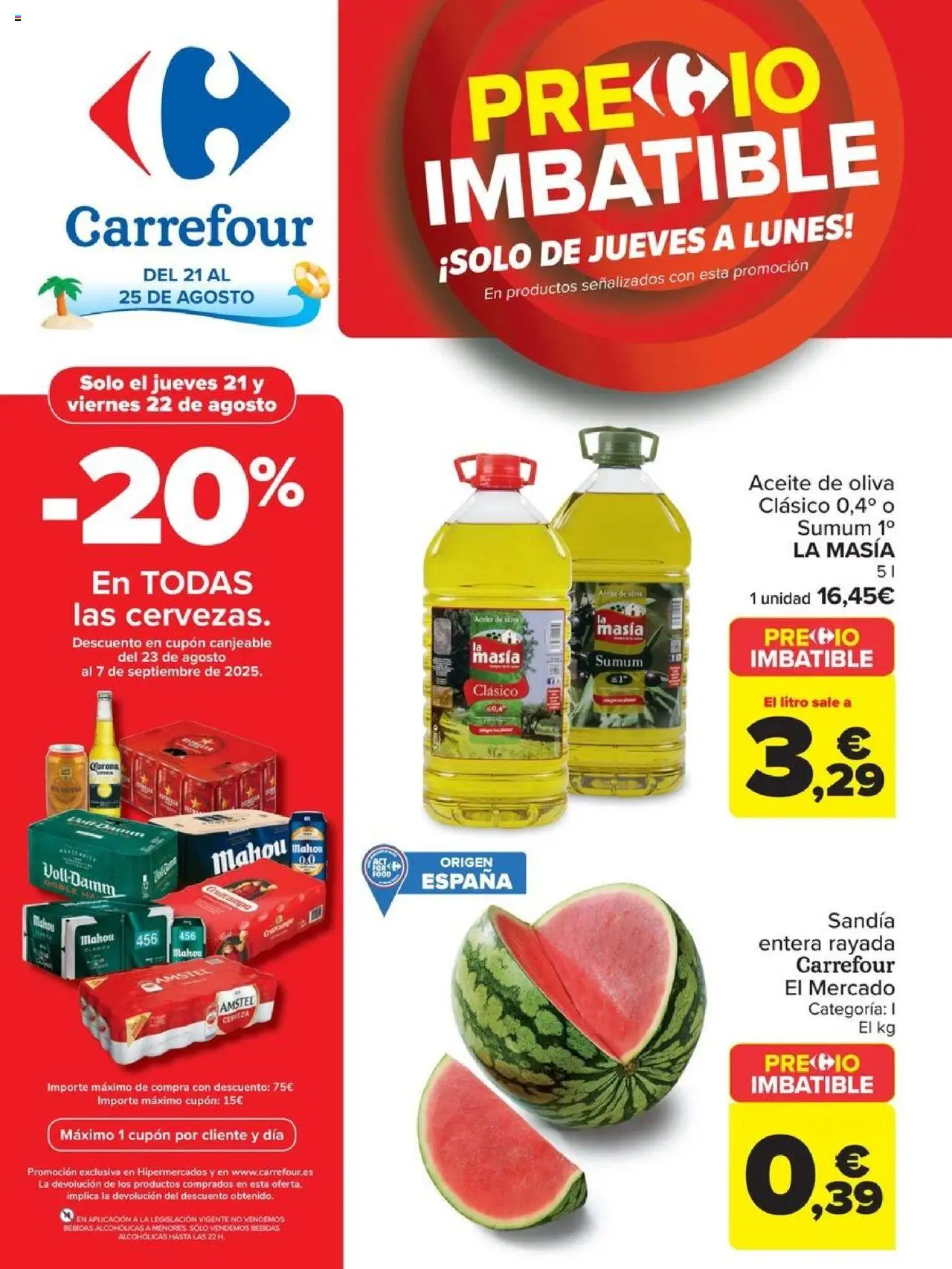 Folleto Carrefour del 21/08/2025 >> Catálogo