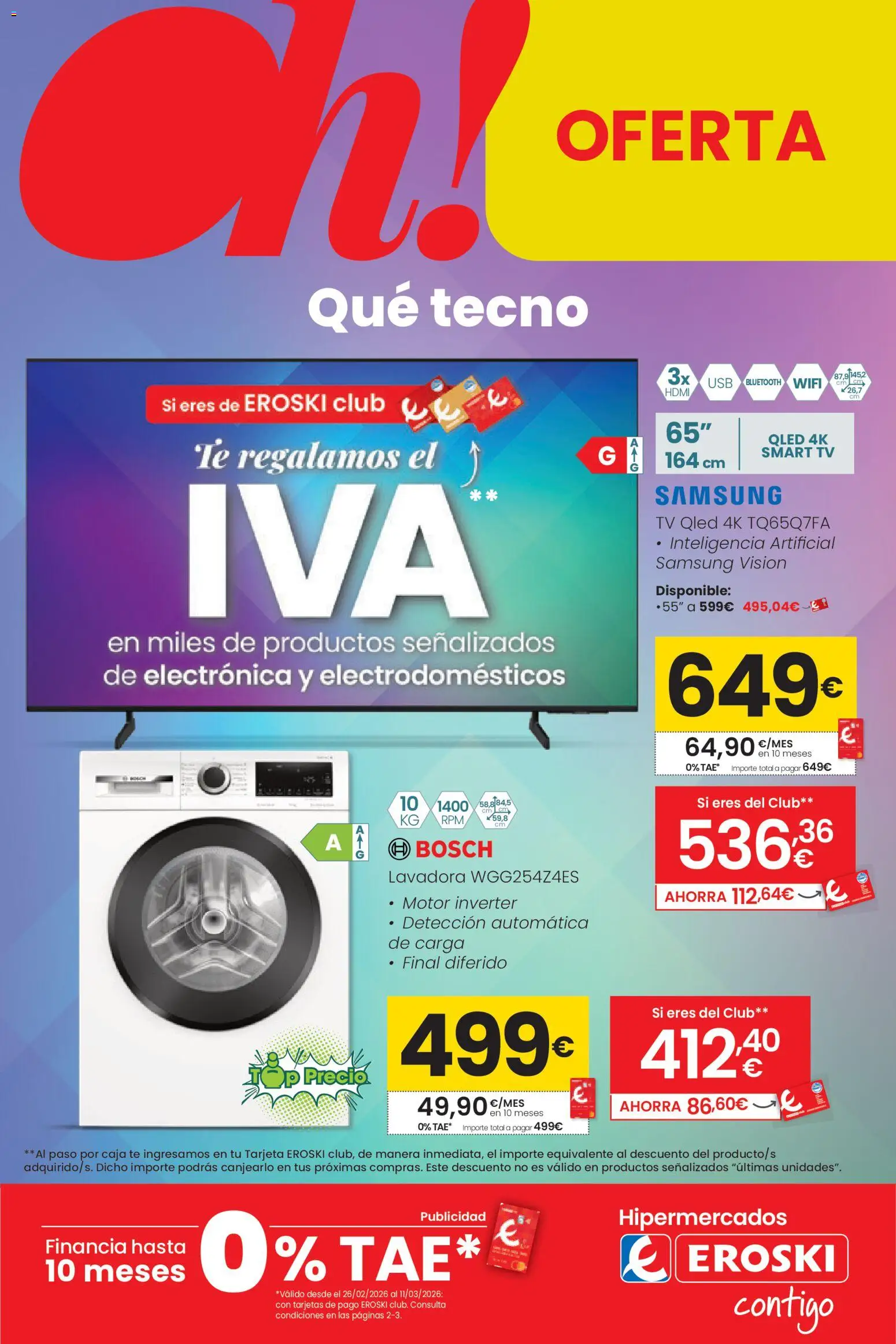 Vista previa del folleto de la tienda Eroski válido desde el 26/02/2026 