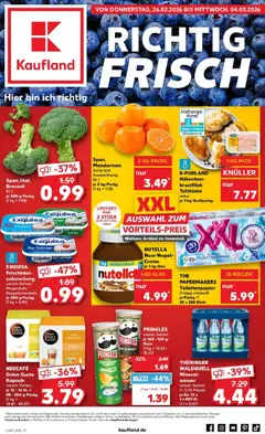 Vorschau von dem Prospekt des Geschäftes Kaufland, gültig ab dem 26.02.2026