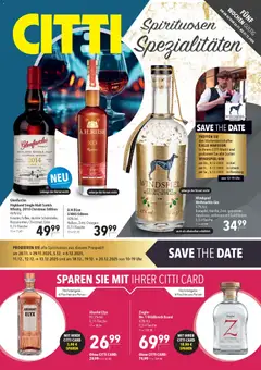 Vorschau von dem Prospekt des Geschäftes CITTI Markt, gültig ab dem 26.11.2025