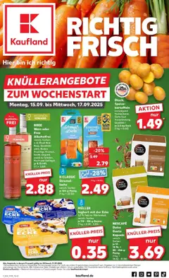 Vorschau von dem Prospekt des Geschäftes Kaufland, gültig ab dem 14.09.2025