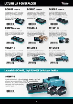 Kaupan Makita Tarjoukset esikatselu, voimassa 01/12/2025 | Sivu: 19