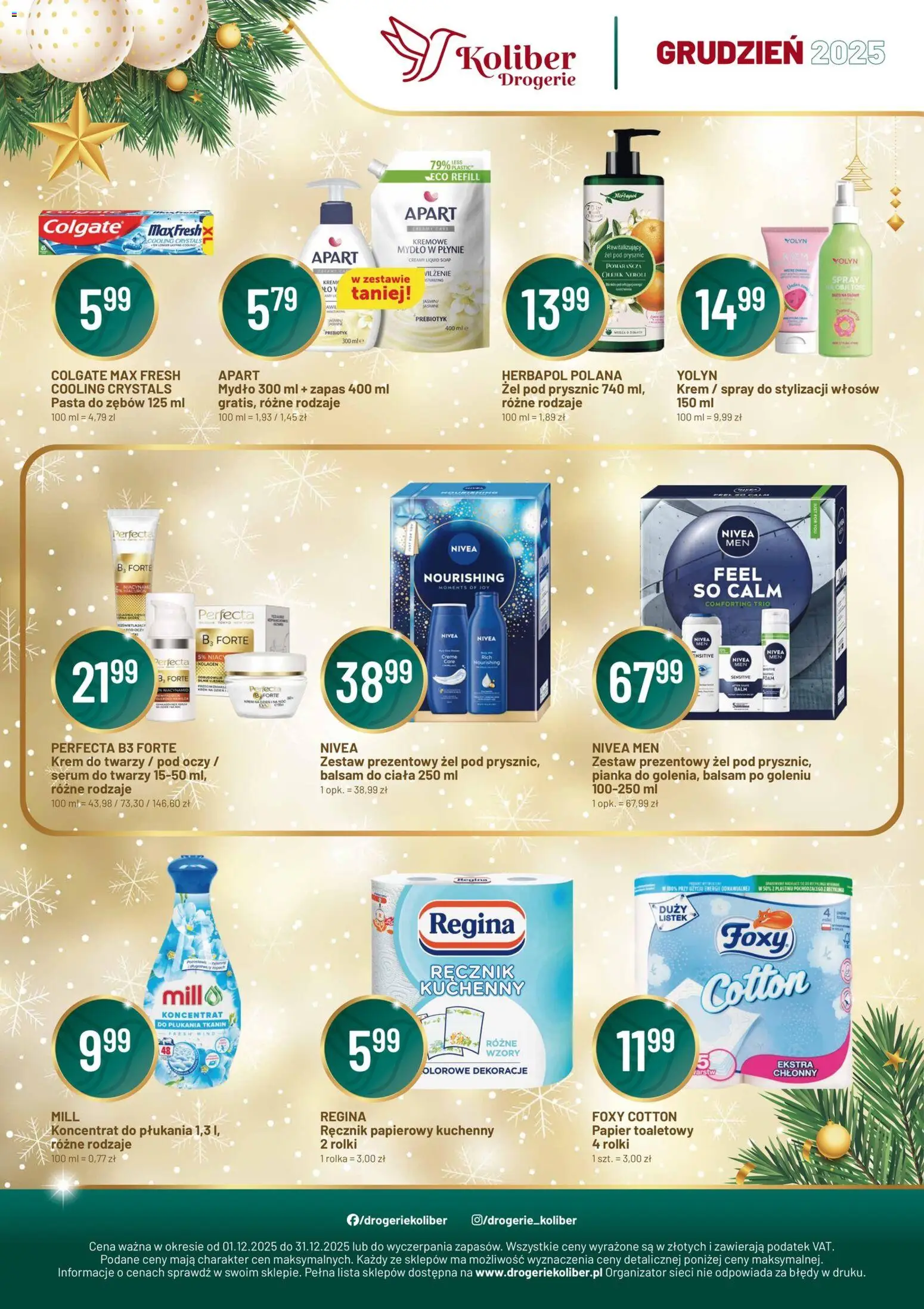 Pogląd gazetki "Promocja" ze sklepu Koliber ważnej od 01.12.2025