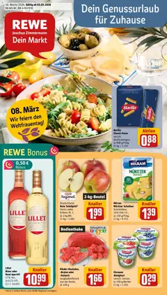 Vorschau von dem Prospekt des Geschäftes Rewe, gültig ab dem 02.03.2026