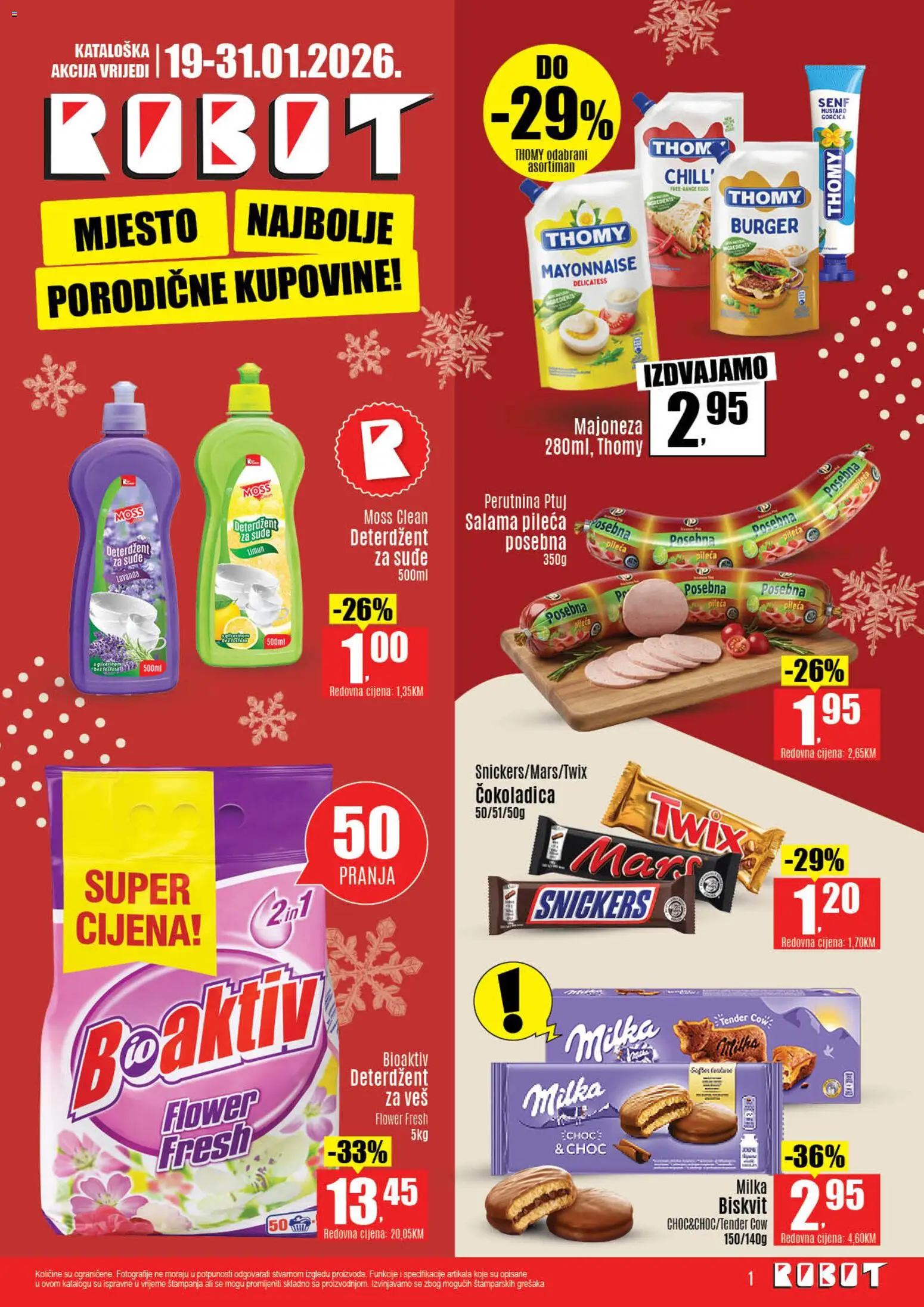 Pregled letka Katalog trgovine Robot vrijedi od 19.01.2026