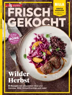 Billa AT - Frisch Gekocht Magazin megtekintése, amely érvényes 2025.10.01.-től